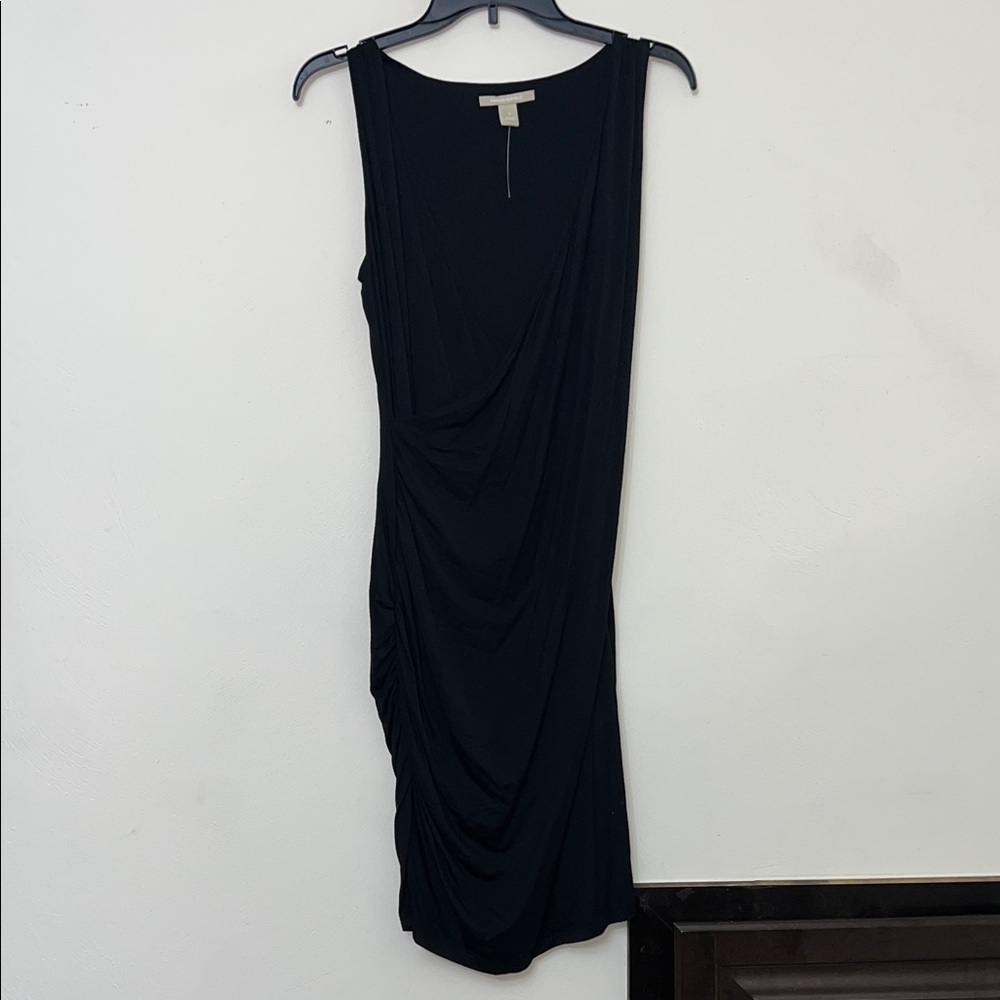 Banana Republic Black Asymmetrical Dress